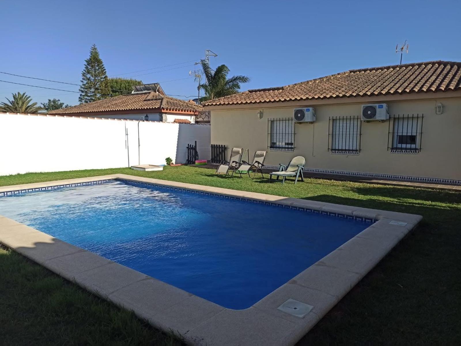 Villa Casa Chiclana con Piscina Privada Chiclana de la Frontera Exterior foto