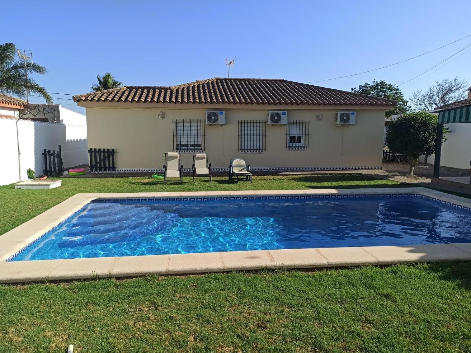 Villa Casa Chiclana con Piscina Privada Chiclana de la Frontera Exterior foto
